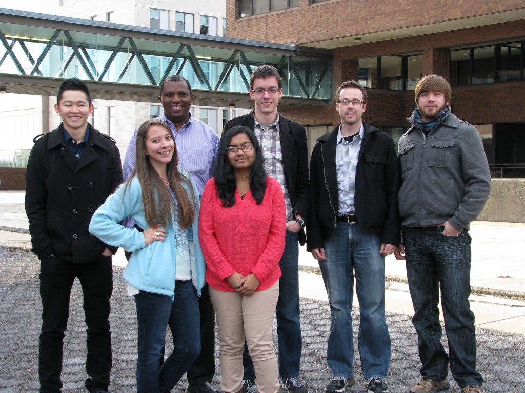 The group members as of Fall term, 2013